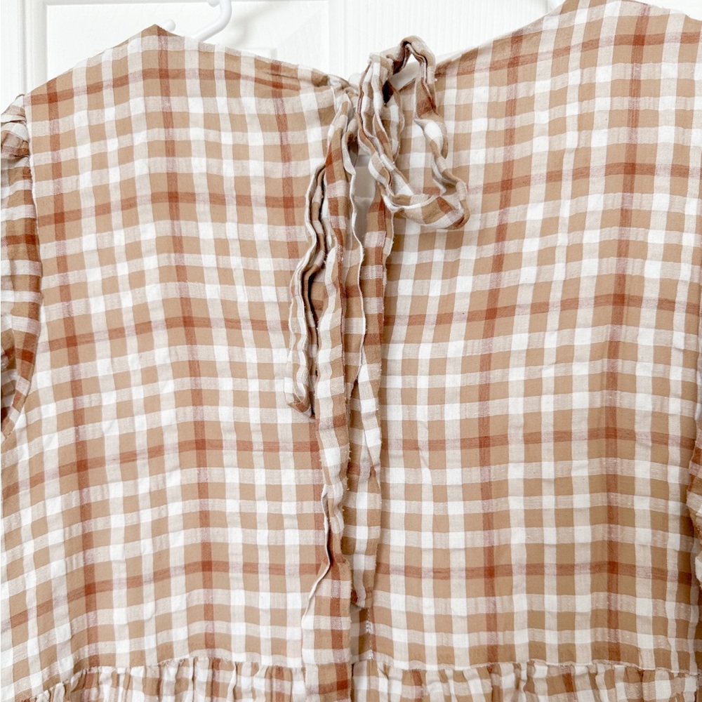 English Factory Plaid Midi Women’s Dress - Size Large - Picture 6 of 11